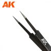 AK Interactive Ak9008 Precise Straight Tweezers - Csipesz makettezéshez