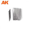 AK Interactive AK9011B Cutter 20 Spare Blades - Cserepengék precíziós vágóhoz, 20 db