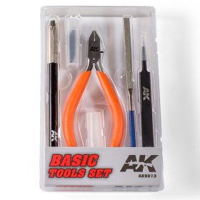   AK Interactive AK9013 Basic Tools Set - Alapszerszámok makettezéshez