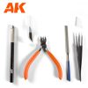 AK Interactive AK9013 Basic Tools Set - Alapszerszámok makettezéshez