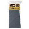 AK Interactive AK9034 Wet Sandpaper 1200 Grit. 3 units - Nedves csiszolópapír, 1200-as / 3 db