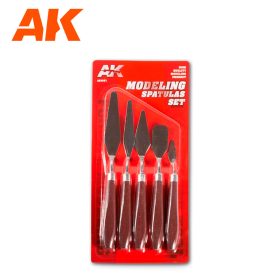   AK Interactive AK9051 Modeling Spatula Set - Spatula-készlet makettezéshez