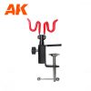 AK Interactive AK9053 AIRBRUSH HOLDER - Két tagos rögzíthető festékszóró tartó állvány - AIRBRUSH