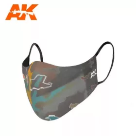   AK Interactive AK9096 Camouflage face mask 01 - URBAN - Arcmaszk
