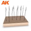 AK Interactive AK9100 BASE FOR METAL PAINTING CLIPS - Alap aligátorcsipeszekhez