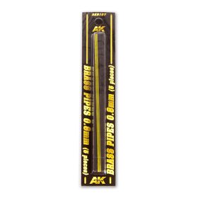   AK Interactive AK9107 BRASS PIPES 0,8mm, 5 units - Sárgaréz cső, 5 db