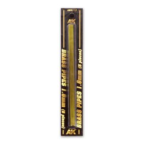   AK Interactive AK9117 BRASS PIPES 1,8mm, 5 units - Sárgaréz cső, 5 db