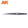 AK Interactive AK9161 HG ANGLED TWEEZERS 01 (THIN TIPPED) - Csipesz makettezéshez