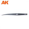 AK Interactive AK9162 HG ANGLED TWEEZERS 02 (FLAT-END) - Csipesz makettezéshez