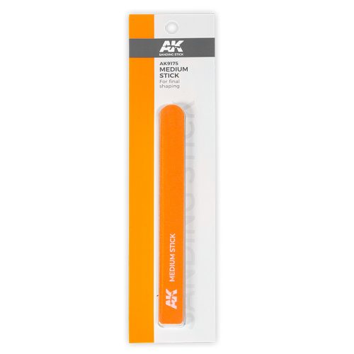 AK Interactive AK9175 Medium Sanding STICK - Csiszolópálcika, 240-es méret