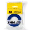 AK Interactive AK9182 Blue masking Tape for curves 2mm - Maszkolószalag