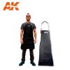 AK Interactive AK9200 AK WORK APRON - BLACK - Kötény makettezéshez