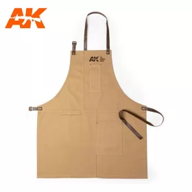   AK Interactive AK9201 AK WORK APRON - BROWN - Kötény makettezéshez