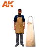 AK Interactive AK9201 AK WORK APRON - BROWN - Kötény makettezéshez