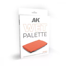   AK Interactive AK9510 WET PALETTE (Includes 40 papers sheets + 2 wipes) - Nedves festékpaletta