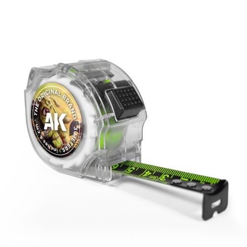 AK Interactive AK9524 FLEXOMETER 3m - Mérőszalag makettezéshez - 3 méter