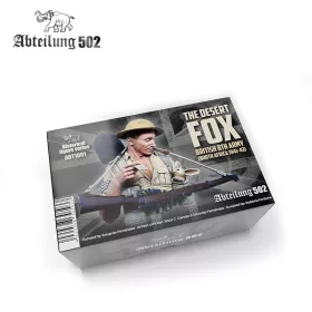   AK Interactive ABT1001 THE DESERT FOX BRITISH 8TH ARMY (NORTH AFRICA 1941-43) 1/10 - figura makett