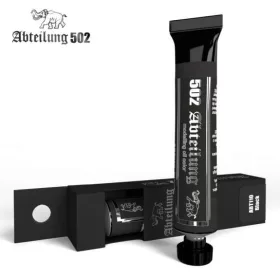   AK Interactive ABT110 Black, 20 ml olajfesték makettezéshez
