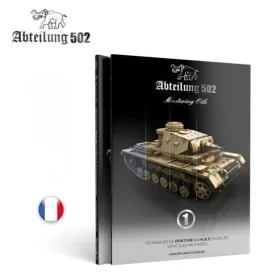   AK Interactive ABT605 Mastering Oils 1, Oil Painting Techniques on AFV's (French) kiadvány makettezéshez