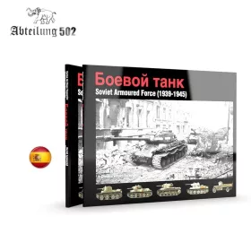   AK Interactive ABT610 EL ARMA ACORAZADA SOVIÉTICA (1939-1945) (Spanish) - kiadvány makettezéshez