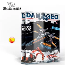   AK Interactive ABT704 DAMAGED, Worn and Weathered Models Magazine - 02 (Spanish)