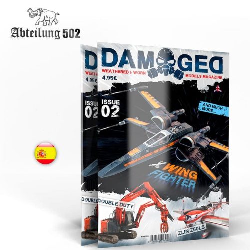 AK Interactive ABT704 DAMAGED, Worn and Weathered Models Magazine - 02 (Spanish)