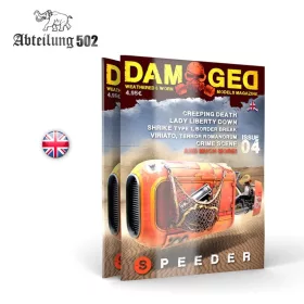   AK Interactive ABT707 DAMAGED, Worn and Weathered Models Magazine - 04 (English)