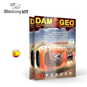   AK Interactive ABT708 DAMAGED, Worn and Weathered Models Magazine - 04 (Spanish)
