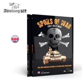   AK Interactive ABT710 SPOILS OF WAR 1991 Gulf War (English) - kiadvány makettezéshez