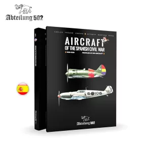   AK Interactive ABT714 AIRCRAFT OF SPANISH CIVIL WAR (Spanish) - kiadvány makettezéshez