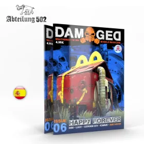  AK Interactive ABT717 DAMAGED, Worn and Weathered Models Magazine - 06 (Spanish)