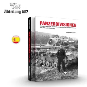  AK Interactive ABT719 PANZERDIVISIONEN (Spanish) - kiadvány makettezéshez