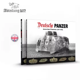   AK Interactive ABT720 DEUTSCHE PANZER (English) - kiadvány makettezéshez