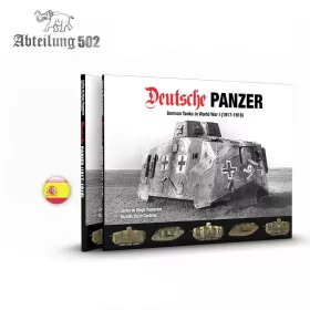   AK Interactive ABT721 DEUTSCHE PANZER (Spanish) - kiadvány makettezéshez