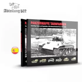   AK Interactive ABT723 PANZERWAFFE TARNFARBEN (Spanish) - kiadvány makettezéshez