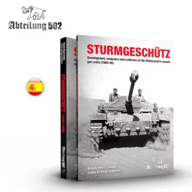   AK Interactive ABT725 STURMGESCHÜTZ (Spanish) - kiadvány makettezéshez