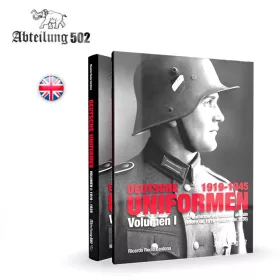   AK Interactive ABT730 DEUTSCHE UNIFORMEN (1919-1945) VOL 1. (English) - kiadvány makettezéshez