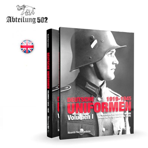 AK Interactive ABT730 DEUTSCHE UNIFORMEN (1919-1945) VOL 1. (English) - kiadvány makettezéshez