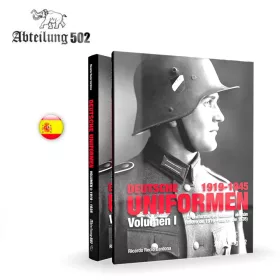   AK Interactive ABT731 DEUTSCHE UNIFORMEN (1919-1945) VOL 1. (Spanish) - kiadvány makettezéshez