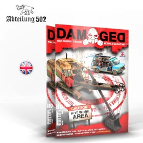   AK Interactive ABT736 DAMAGED, Worn and Weathered Models Magazine - 10 (English)