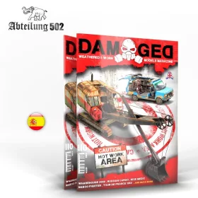   AK Interactive ABT737 DAMAGED, Worn and Weathered Models Magazine - 10 (Spanish)