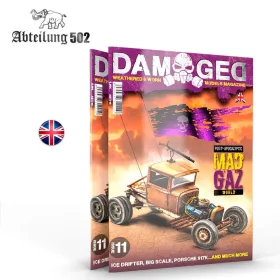   AK Interactive ABT740 DAMAGED, Worn and Weathered Models Magazine - 11 (English)
