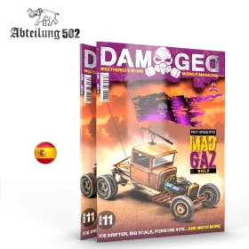   AK Interactive ABT741 DAMAGED, Worn and Weathered Models Magazine - 11 (Spanish)