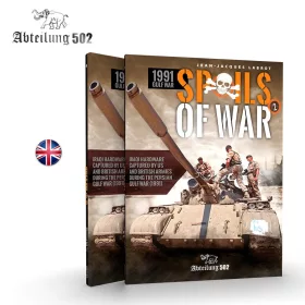   AK Interactive ABT750 SPOILS OF WAR, 1991 Gulf War, Vol. 2 (English) - kiadvány makettezéshez