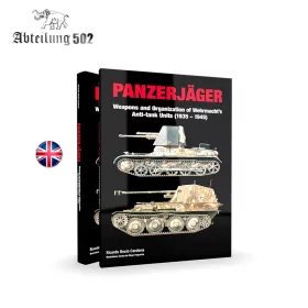   AK Interactive ABT751 PANZERJÄGER Weapons and Organization of Wehrmacht's Anti-tank Units (1935-1945) - (English) - kiadvány makettezéshez