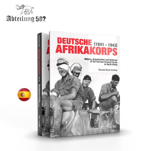 AK Interactive ABT754 DEUTSCHE AFRIKA KORPS (1941 - 1943) (Spanish) - könyv makettezéshez