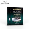 AK Interactive ABT803 MASTER MODELER SERIES 2. WATER, LIGHT & THE WORKS by Jean Bernard André (English) - kiadvány makettezéshez