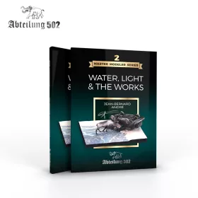   AK Interactive ABT803 MASTER MODELER SERIES 2. WATER, LIGHT & THE WORKS by Jean Bernard André (English) - kiadvány makettezéshez