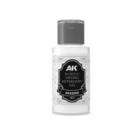   AK Interactive AKAD050 ACRYLIC DRYING RETARDANT GEL - akril művészfesték kötéslassító makettezéshez