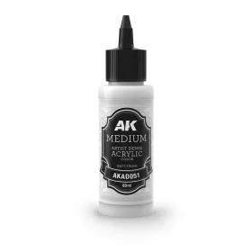   AK Interactive AKAD051 MEDIUM for ARTISTIC DENSE ACRYLIC COLOR - akril művészfesték hígító makettezéshez